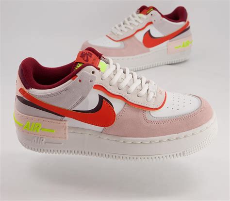 nike air force shadow rood roze|Nike af1 shadow shoes.